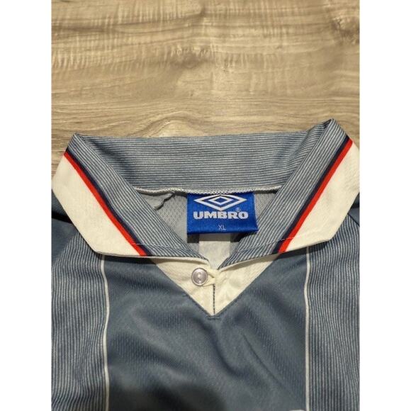 Vintage Umbro England Men's Soccer/Football Jersey Shirt - Size XL - Picture 9 of 10